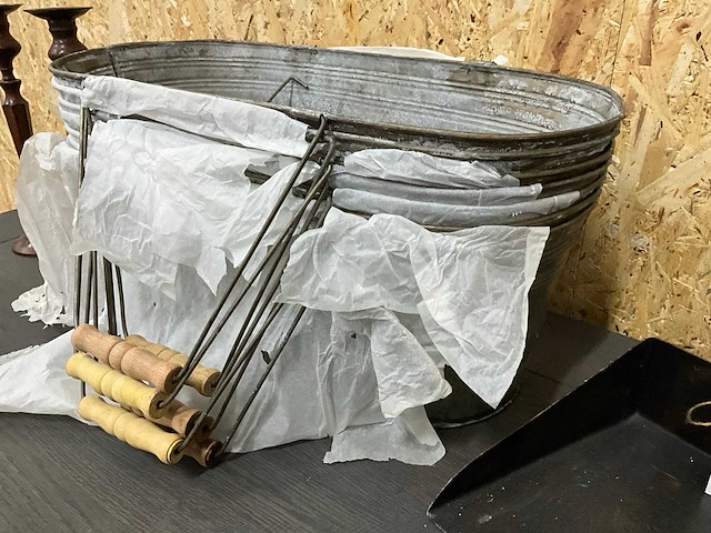 Diverse stalen woonaccessoires (10x) - afbeelding 5 van  5