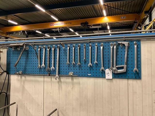 Diverse steek en ringsleutel - afbeelding 1 van  4