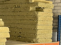 Diverse steenwol isolatiematerialen. 10 x 60/200/12 en 6 x 60/170/8 en rest stukken - afbeelding 3 van  3