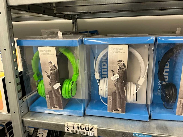 Diverse stereo headphones (12x) - afbeelding 2 van  4
