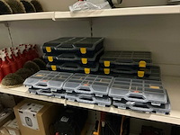 Diverse tayg sorteerkoffers (13x) - afbeelding 1 van  5
