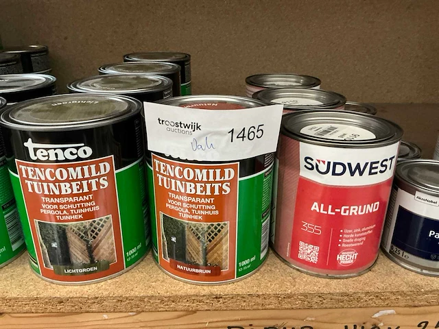 Diverse tenco beits en hammerite lakken - afbeelding 3 van  8