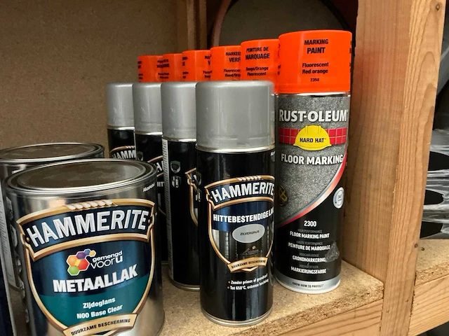 Diverse tenco beits en hammerite lakken - afbeelding 6 van  8