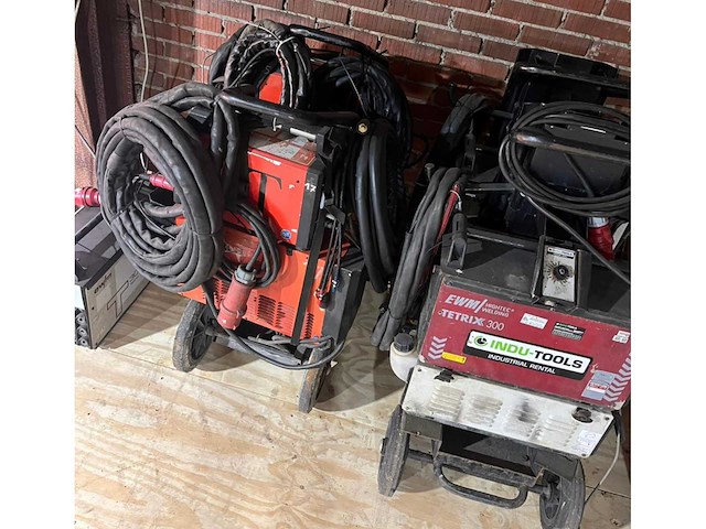 Diverse tig lasapparaten o.a ewm en lorch (5x) - afbeelding 1 van  3