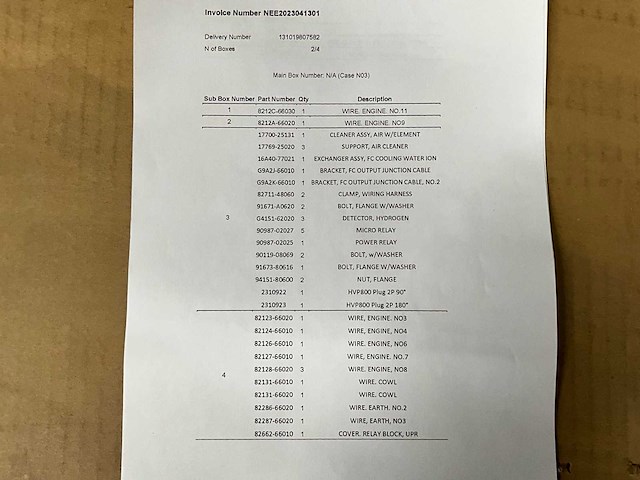 Diverse toyota auto-onderdelen - afbeelding 8 van  9