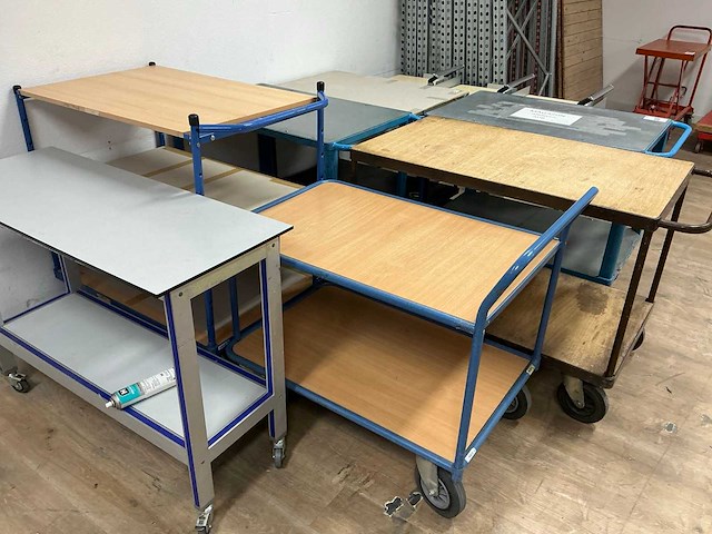 Diverse transportkar (10x) - afbeelding 6 van  6