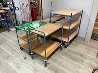 Diverse transportkar (4x) - afbeelding 1 van  5