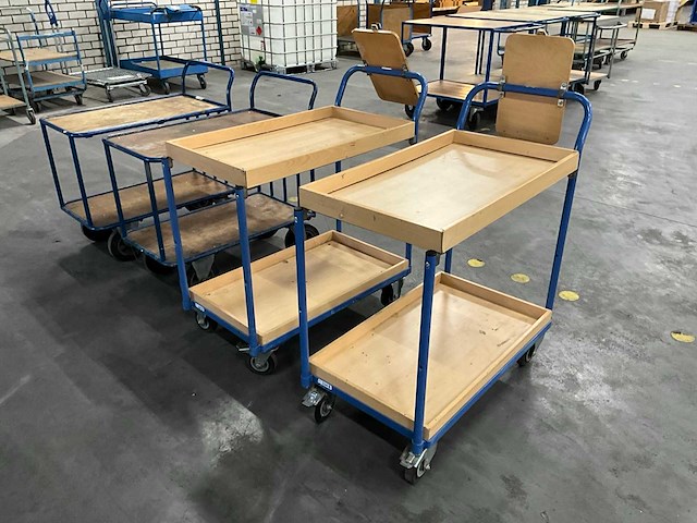 Diverse transportkarren (4x) - afbeelding 2 van  3