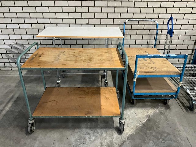 Diverse transportkarren (5x) - afbeelding 3 van  3