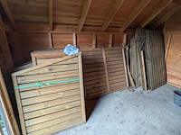 Diverse tuinmeubelen, o.a. woodvision