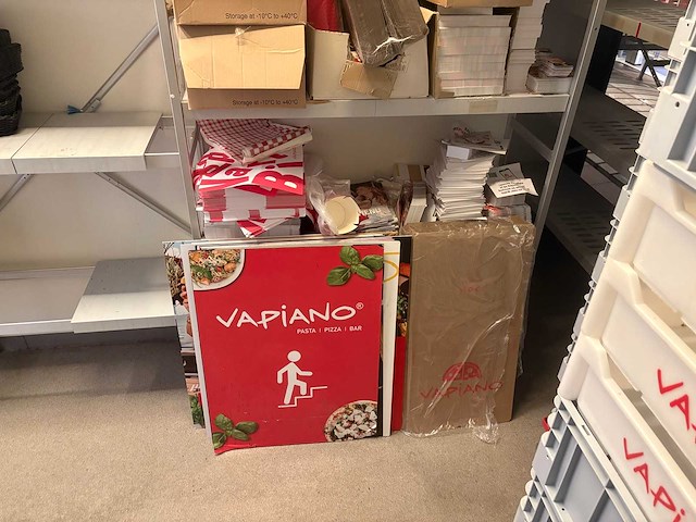 Diverse "vapiano" disposables - afbeelding 2 van  3