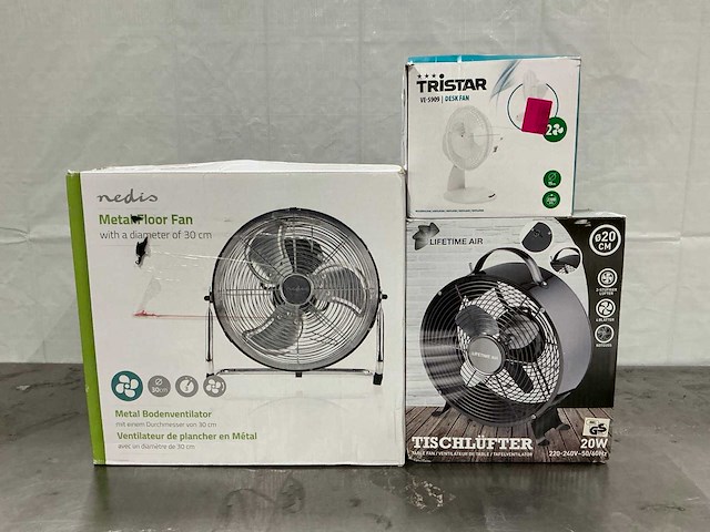 Diverse ventilatoren (3x) - afbeelding 1 van  4