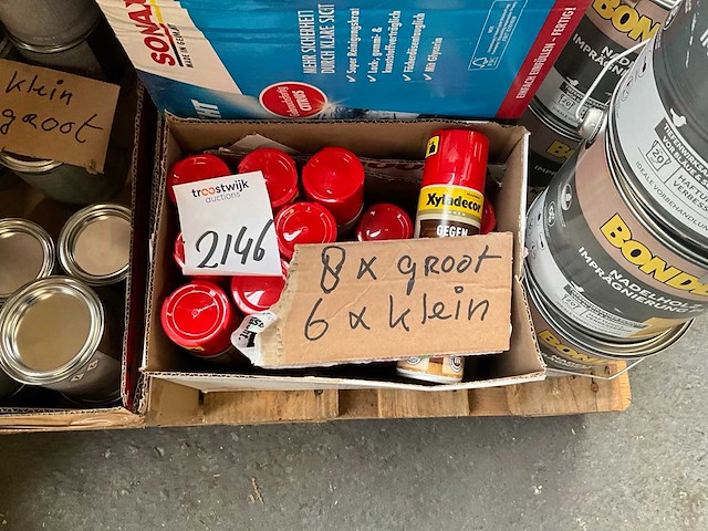 Diverse verf - afbeelding 1 van  4