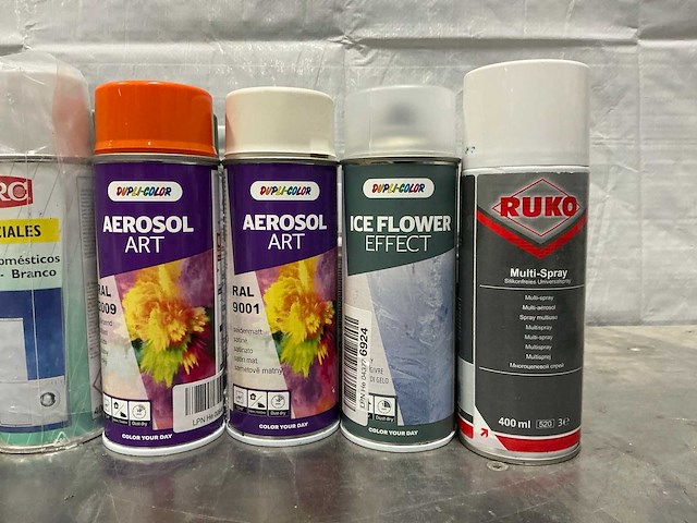 Diverse verfspuitbussen (19x) - afbeelding 3 van  8