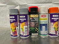 Diverse verfspuitbussen (19x) - afbeelding 4 van  8
