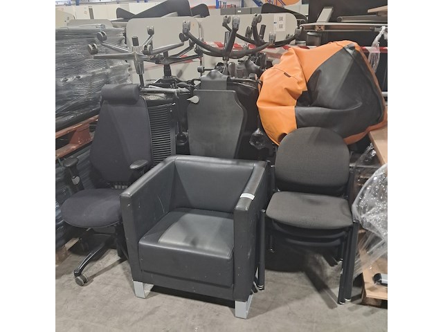 Diverse vergader- en bureaustoelen, o.a klöber - afbeelding 5 van  9