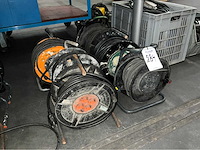 Diverse verlengkabel op haspel (6x) - afbeelding 1 van  5