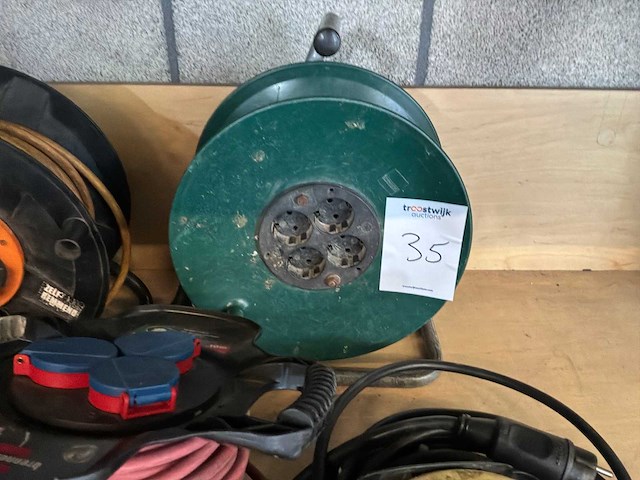 Diverse verlengkabelhaspels en -snoeren - afbeelding 2 van  7