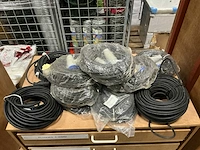 Diverse verlengkabels (12x)