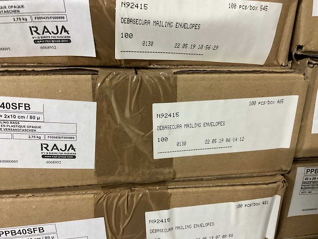 Diverse verpakkingsmaterialen - afbeelding 13 van  13