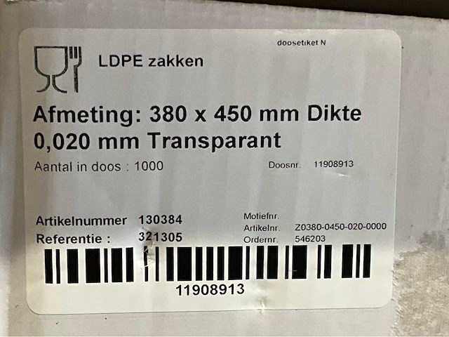 Diverse verpakkingsmaterialen - afbeelding 22 van  27