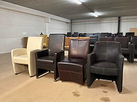 Diverse verrijdbare eetkamerstoelen (4x) - afbeelding 5 van  9