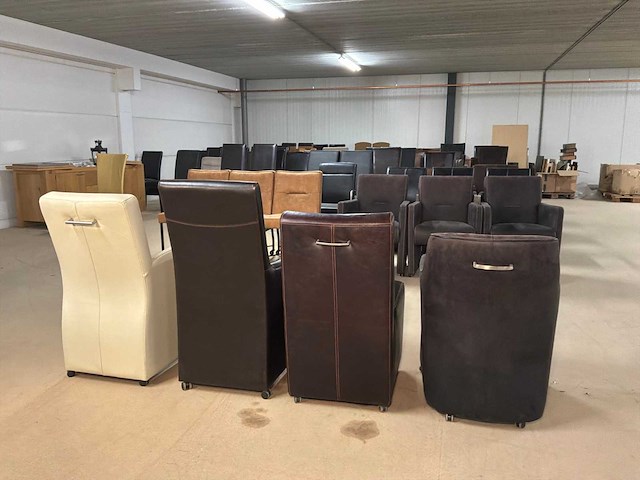 Diverse verrijdbare eetkamerstoelen (4x) - afbeelding 9 van  9