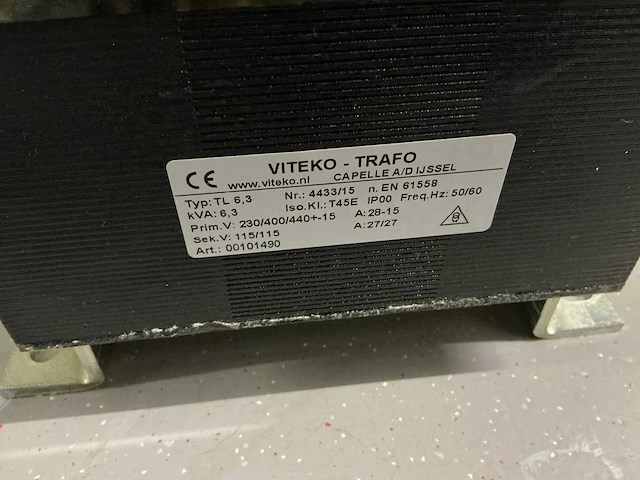 Diverse viteko trafo transformatoren (3x) - afbeelding 3 van  7