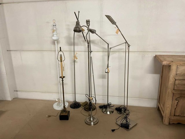 Diverse vloerlampen (8x) - afbeelding 2 van  11