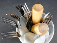 Diverse vorkjes en lepeltjes - afbeelding 5 van  5