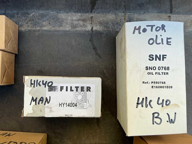 Diverse vrachtwagen filters (10x) - afbeelding 2 van  10