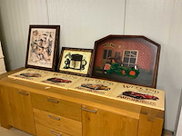 Diverse wandafbeeldingen (7x) - afbeelding 1 van  9