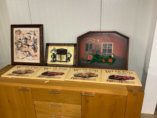 Diverse wandafbeeldingen (7x) - afbeelding 2 van  9