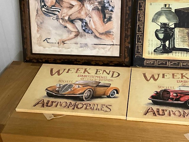 Diverse wandafbeeldingen (7x) - afbeelding 8 van  9