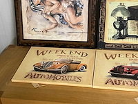 Diverse wandafbeeldingen (7x) - afbeelding 8 van  9