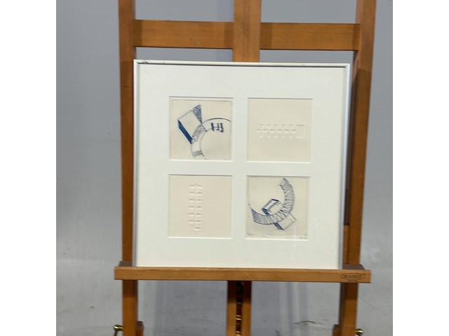 Diverse wanddecoratie, o.a. f.r.a van eeden, ans zuyderhoudt en j.h.g bekker - afbeelding 3 van  6