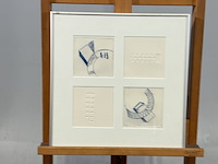 Diverse wanddecoratie, o.a. f.r.a van eeden, ans zuyderhoudt en j.h.g bekker - afbeelding 3 van  6