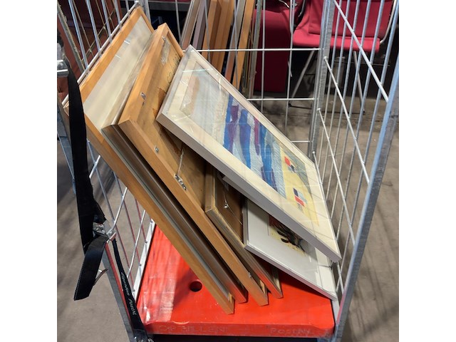 Diverse wanddecoratie, o.a. f.r.a van eeden, ans zuyderhoudt en j.h.g bekker - afbeelding 6 van  6
