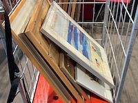 Diverse wanddecoratie, o.a. f.r.a van eeden, ans zuyderhoudt en j.h.g bekker - afbeelding 6 van  6