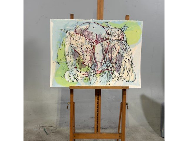 Diverse wanddecoratie, o.a. frits droog - afbeelding 1 van  6