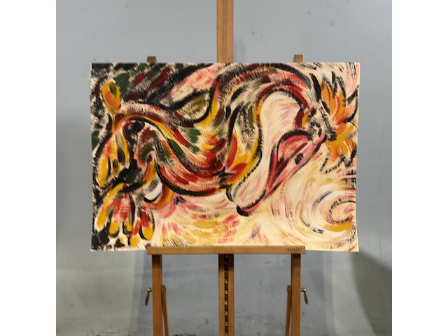 Diverse wanddecoratie, o.a. frits droog - afbeelding 2 van  6