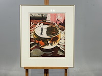 Diverse wanddecoratie, o.a. henk timmer, p.v. leersum en betty scheer - afbeelding 1 van  6