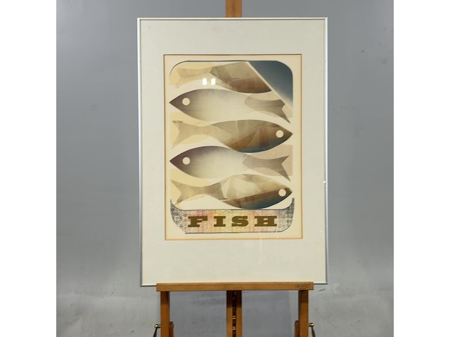 Diverse wanddecoratie, o.a. henk timmer, p.v. leersum en betty scheer - afbeelding 2 van  6