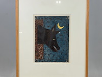 Diverse wanddecoratie, o.a. henk timmer, p.v. leersum en betty scheer - afbeelding 4 van  6