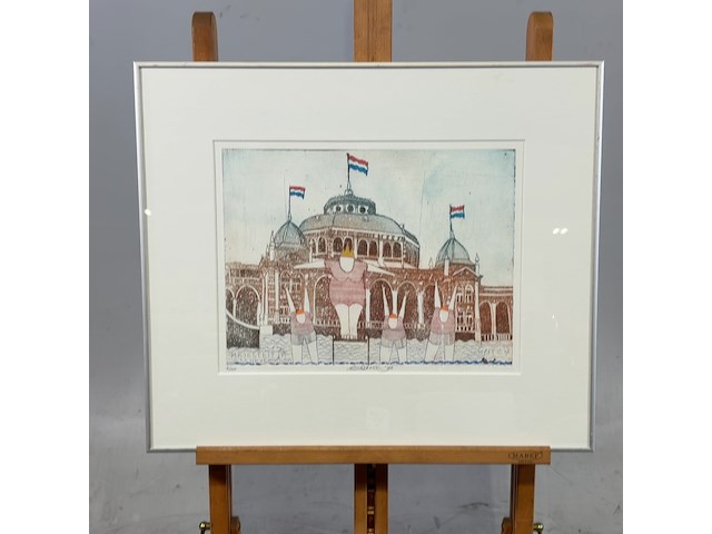 Diverse wanddecoratie, o.a. hilde van leeuwen, gerrit alberts en m.l. maas - afbeelding 3 van  6