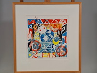Diverse wanddecoratie, o.a. j. de leeuw - afbeelding 5 van  15