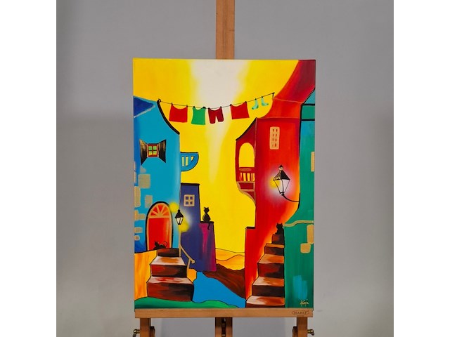 Diverse wanddecoratie, o.a. j. de leeuw - afbeelding 14 van  15