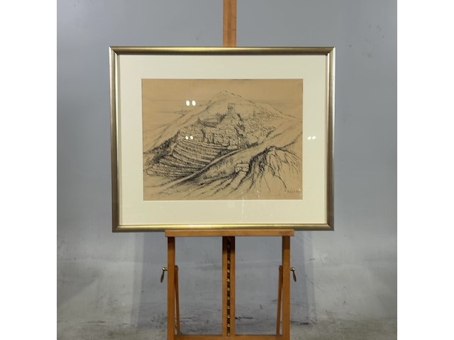 Diverse wanddecoratie, o.a. j. schrieken, a.m de meij en joop deelman - afbeelding 1 van  5