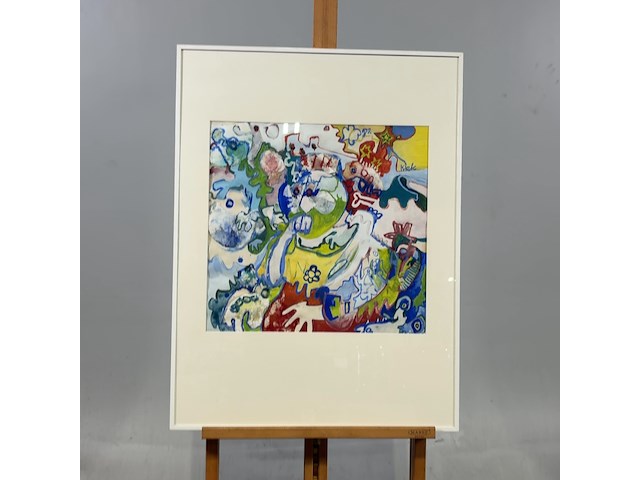 Diverse wanddecoratie, o.a. j. schrieken, a.m de meij en joop deelman - afbeelding 4 van  5