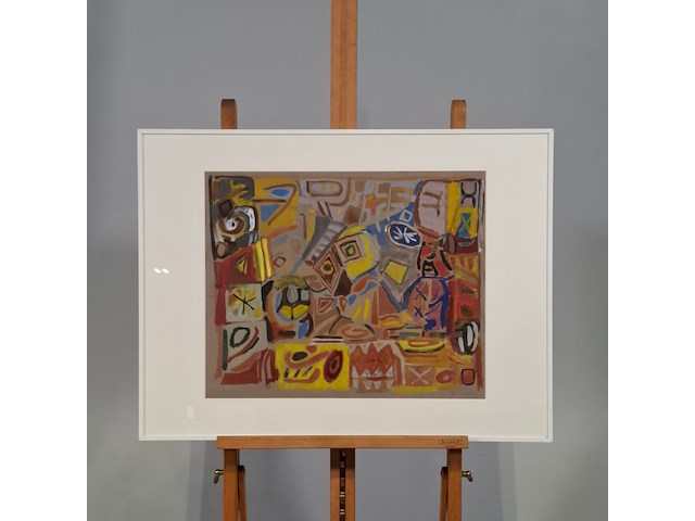 Diverse wanddecoratie, o.a. j. stubbe - afbeelding 6 van  7